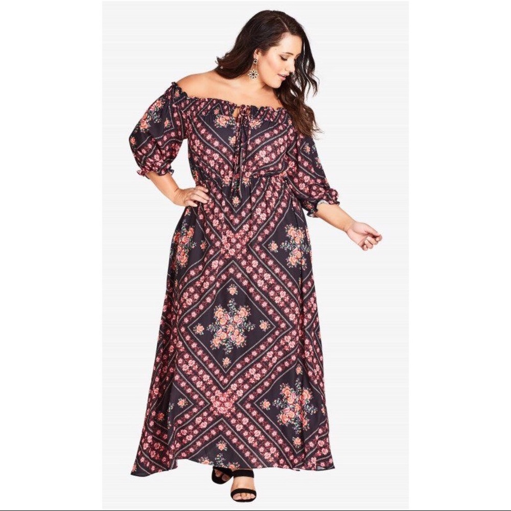 City Chic maxi road trip